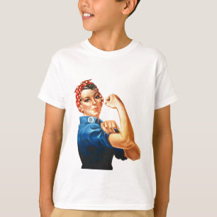 We Can Do It Rosie the Riveter Women Power T-Shirt