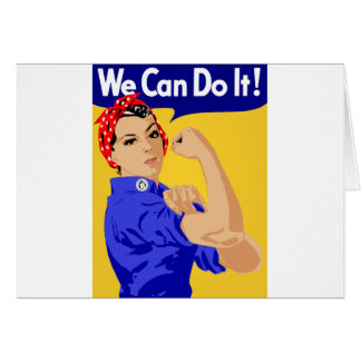 We Can Do It! Rosie The Riveter WWII Poster