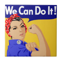 We Can Do It! Rosie The Riveter WWII Poster