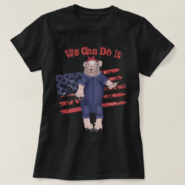We Can Do it T-Shirt (Design Front)