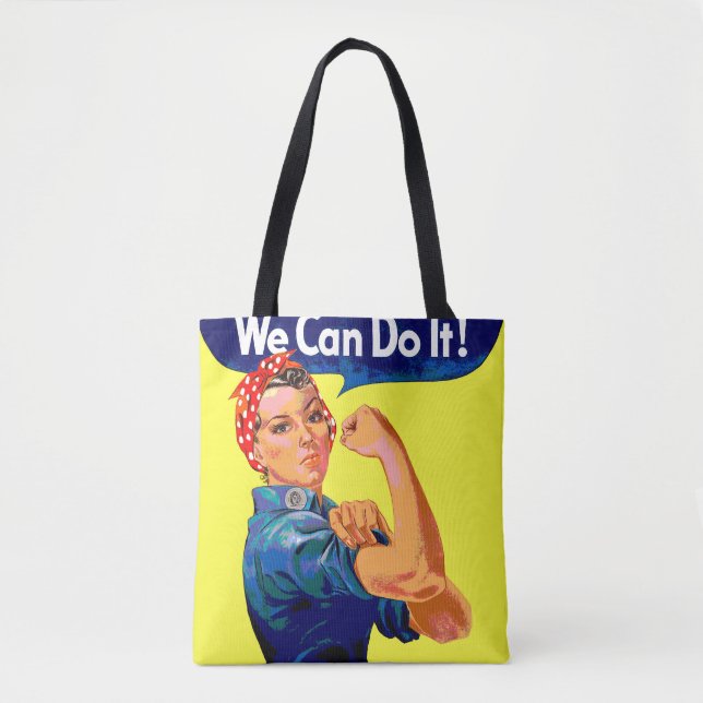 We Can Do It   Tote Bag (Front)