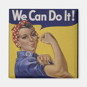 We Can Do It! Women's History Magnet