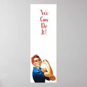 We Can Do It World War II Propaganda WWII Poster