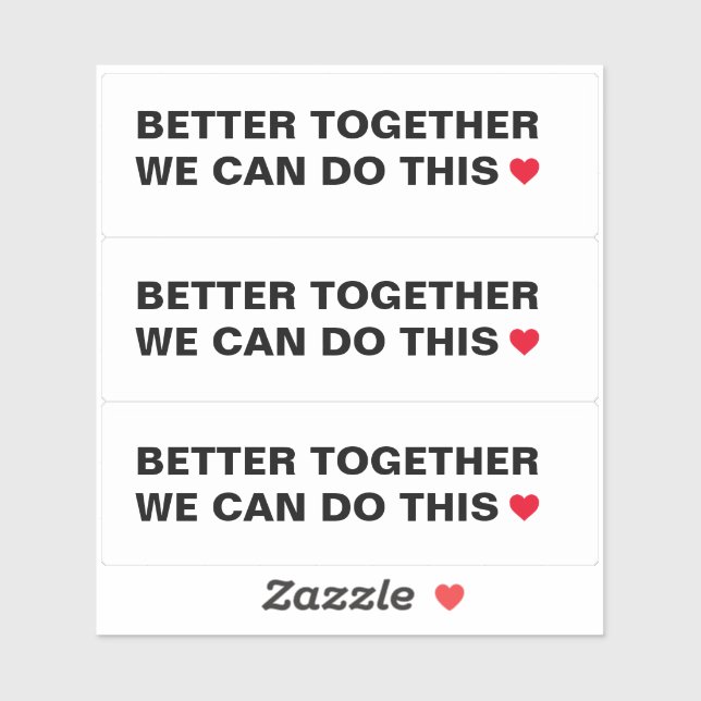 We Can Do This Better Together Quote (Sheet)