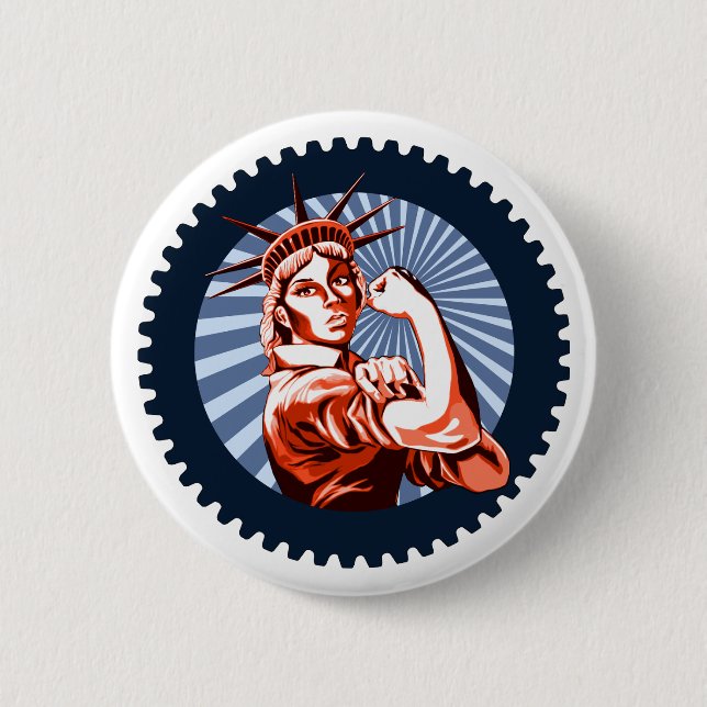 We Can Do This Together 6 Cm Round Badge (Front)