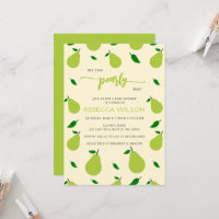 We Can Pearly Wait Fall Pear Baby Shower