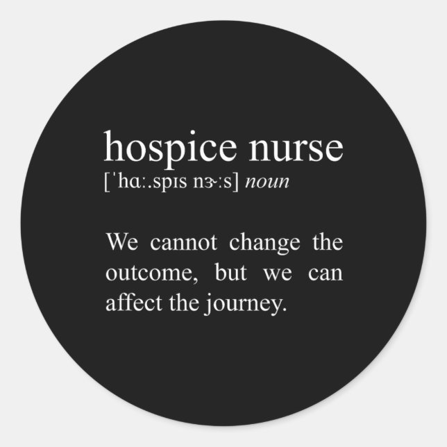 We Cannot Change The Outcome  Classic Round Sticker (Front)