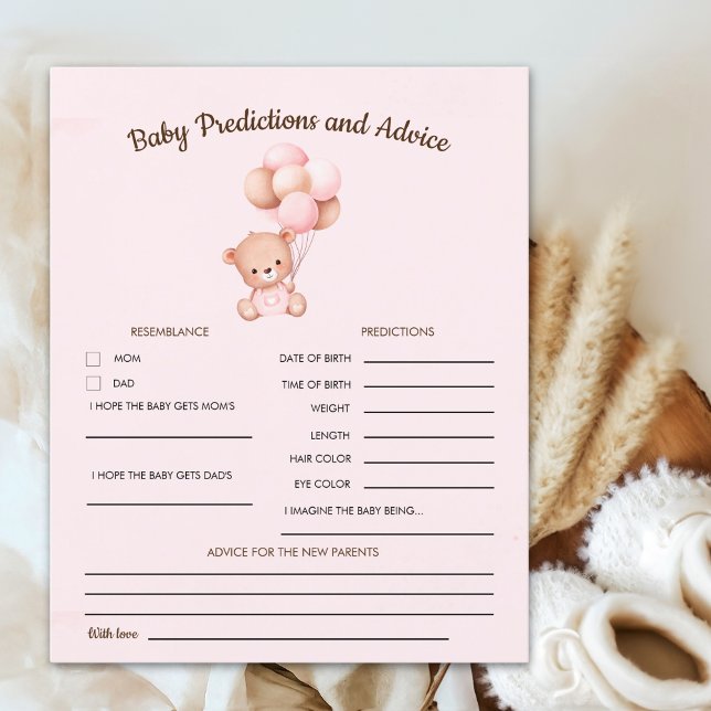 We can't wait any more Nice bear Rosa Baby shower (Creator Uploaded)