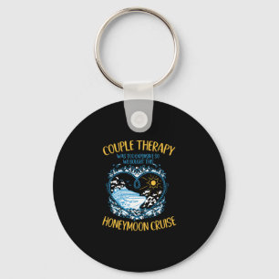 We Chose This Honeymoon Cruise - Funny Couple  Key Ring