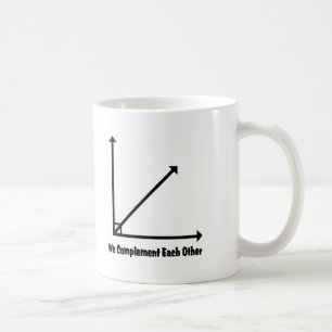 we complement each other coffee mug