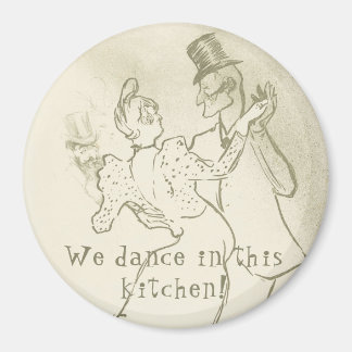 We dance in this kitchen | Lautrec, Dancing couple Magnet