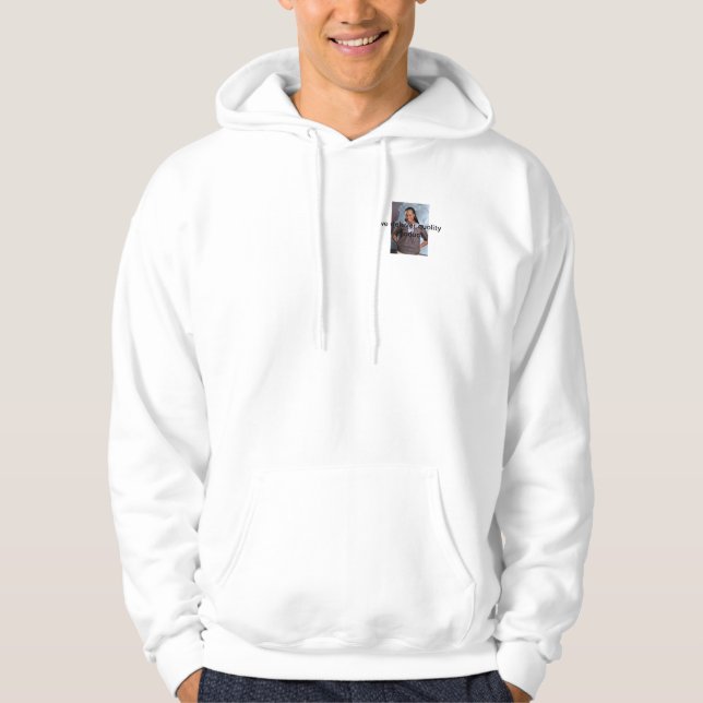 we delever quolity product hoodie (Front)
