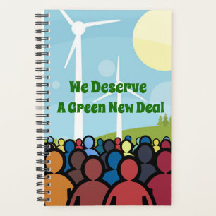 We Deserve a Green New Deal Planner