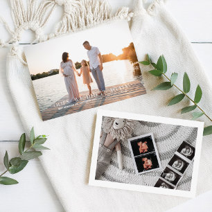 We Did It Again   2nd Baby Photo Pregnancy Announcement