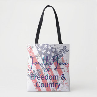 We Dissent for the Love of Country Tote Bag