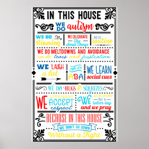 We Do Autism Poster
