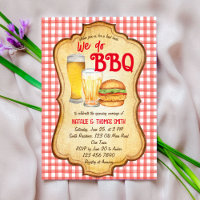 We do BBQ barbecue bridal shower couples shower