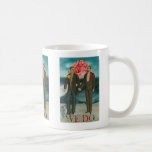 WE DO Gay Men Wedding Engagement MUG<br><div class="desc">Give the man or couple you love a beautiful mug (or set of mugs) to celebrate their love and commitment to one another. Designed with images from the Victorian Era! Perfect for a wedding or anniversary gift!</div>