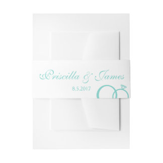 We Do! Invitation Belly Band