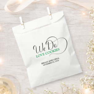 We Do Love Cookies Personalised Favour Bag