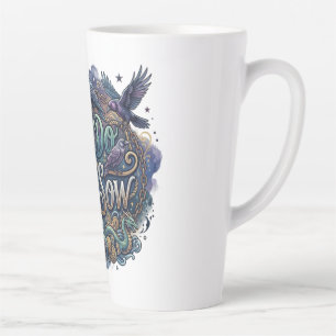We Do Not Sow Bold Motto T-Shirt Latte Mug