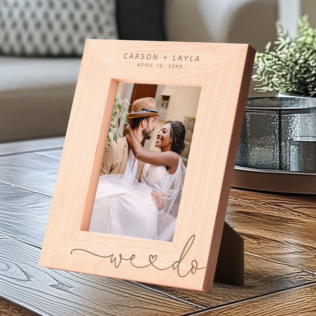 We Do Personalised Wedding Etched Frames (Creator Uploaded)