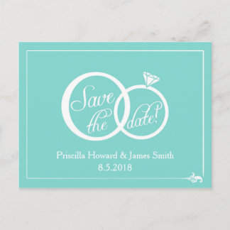 We Do! Save The Date Announcement Postcard