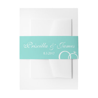 We Do Wedding Invitation Belly Band