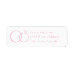 We Do Wedding Return Address Label