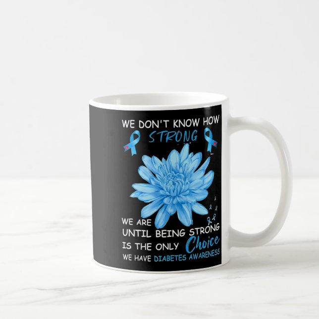 We Dont Know How Strong We Are Until Being Strong  Coffee Mug (Right)
