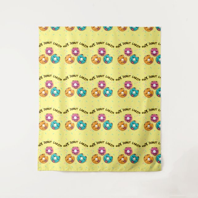 we doughnut care tapestry (Front)