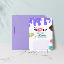 We Doughnut Know Teacher Thank You Card