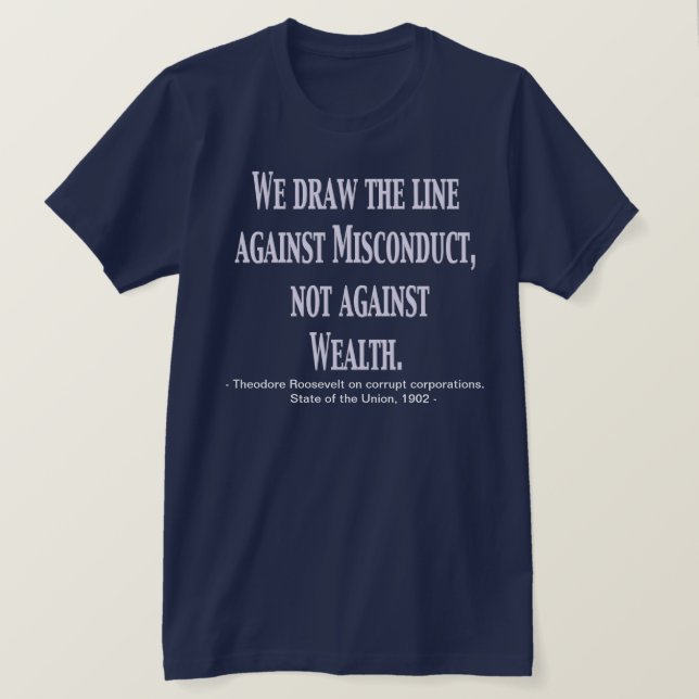 We Draw the Line... T-Shirt (Design Front)