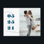 We Eloped | Post Card<br><div class="desc">This elopement announcement is an adorable way to tell the world your wedding date. You can customise this card to suit your needs.</div>