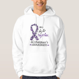 We fight together - Alzheimer awareness Hoodie