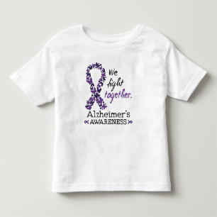We fight together - Alzheimer awareness Toddler T-Shirt