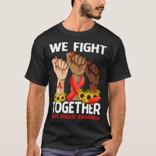 We Fight Together HEART DISEASE AWARENESS T-Shirt