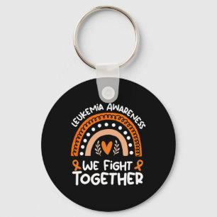 We Fight Together Leukaemia Awareness Leukaemia 3 Key Ring