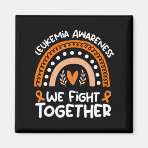 We Fight Together  Leukaemia Awareness   Leukaemia Magnet