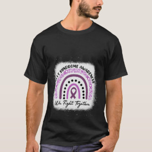 We Fight Together Rainbow Rett Syndrome Awareness T-Shirt