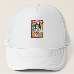 We fight what you fear trucker hat