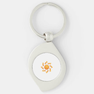 We fill the days with sunshine key ring
