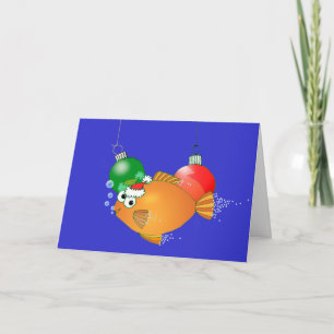 We Fish you a Merry Christmas! Holiday Card