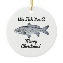 We Fish You A Merry Christmas! ornament