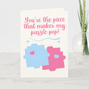 We Fit Together Perfectly Holiday Card