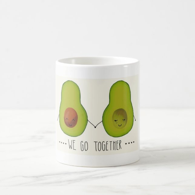 "We Go Together" Avocado mug (Center)