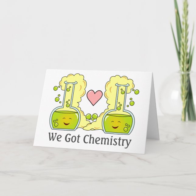 We Got Chemistry  Holiday Card (Front)