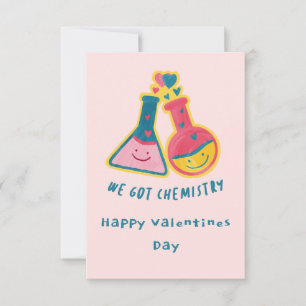 We got chemistry Valentine’s Day  Invitation