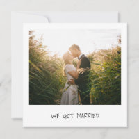We Got Marrried Photo Wedding Elopement