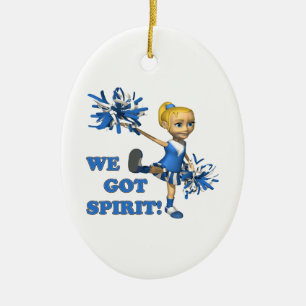 We Got Spirit Ceramic Tree Decoration